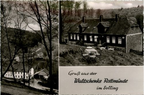 Gruss aus der Waldschänke Rottmünde