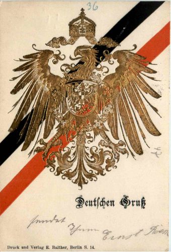 Deutscher Gruss - Berliner Packetfahrt