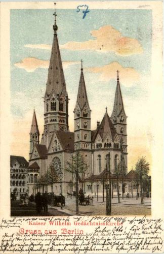 Berlin - Kaiser Wilhelm Gedächtniskirche