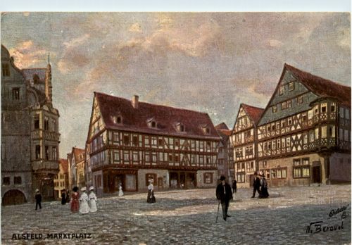 Alsfeld - Marktplatz