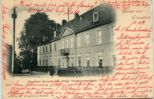 Gruss aus Clausthal - Oberbergamtsgebäude