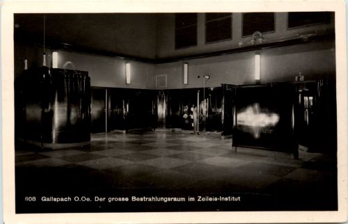 Gallspach - Der grosse Bestrahlungsraum im Zeiles Institut