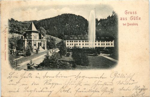 Gruss aus Gütle bei Dornbirn