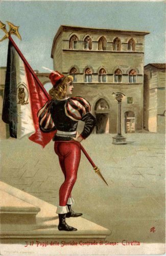 Paggi delle Storiche Contrade di Siena - Civetta