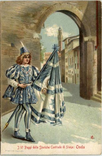 Paggi delle Storiche Contrade di Siena - Onda