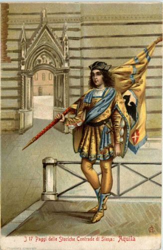 Paggi delle Storiche Contrade di Siena - Aquila