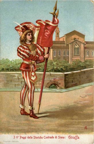 Paggi delle Storiche Contrade di Siena - Giraffa