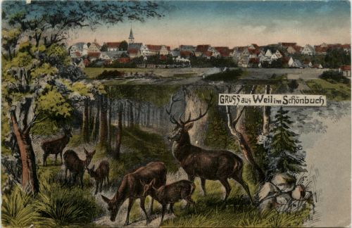 Gruss aus Weil im Schönbuch