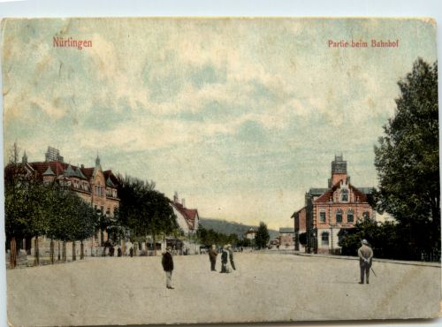 Nürtingen - Partie beim Bahnhof