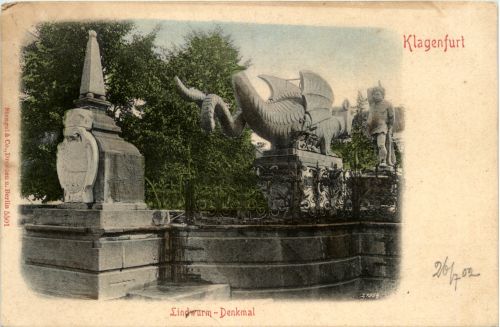 Klagenfurt, Lindwurm-Denkmal