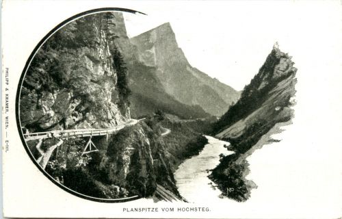 Gesäuse, Planspitze vom Hochsteg