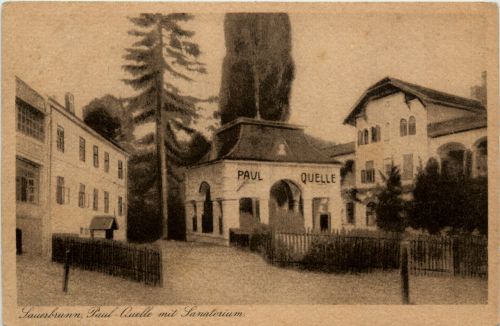 Sauerbrunn, Sanatorium