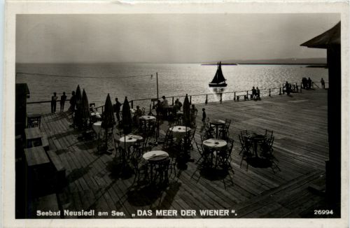 Seebad Neusiedl am See, Das Meer der Wiener