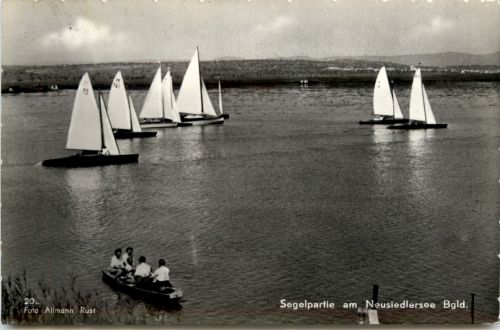 Segelpartie am neusiedlersee
