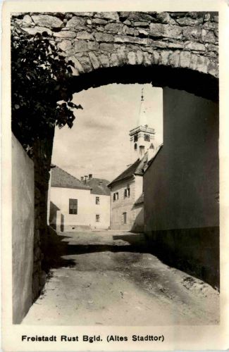 Freistadt Rust, altes Stadttor