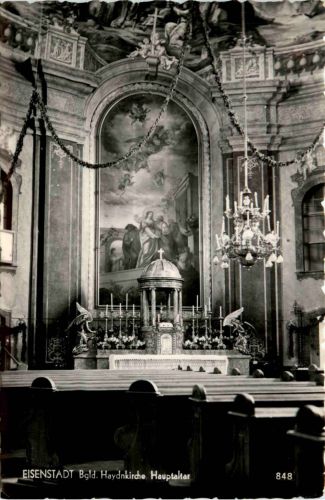Eisenstadt, Haydn-Kirche, Hauptaltar