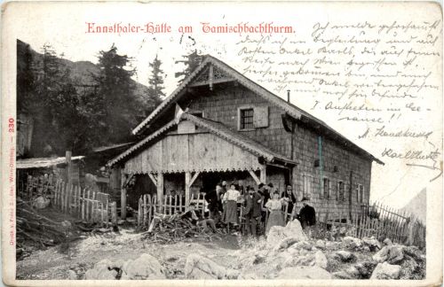 Ennstalerhütte am Tamischbachturm