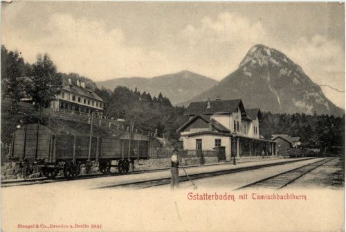 Gstatterboden mit Tamischbachthurm