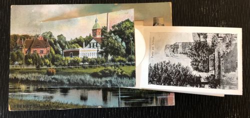 Liebenwerda - Postkarte mit Leporello