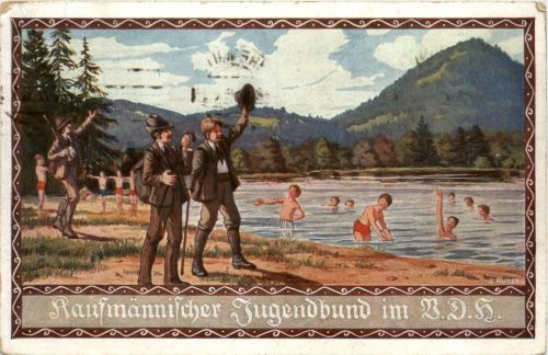 Kaufmännischer Jugendbund im BDH - Künstlerkarte E. Kutzer