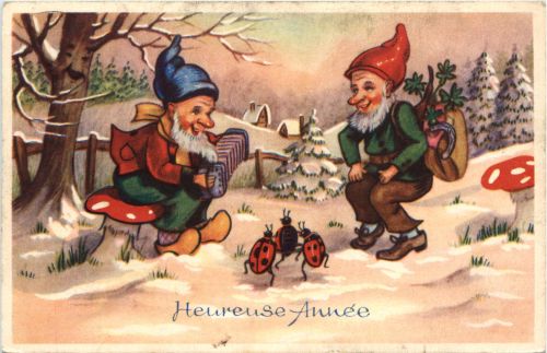 Neujahr - Zwerge