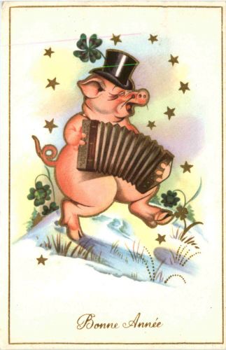Neujahr - Schwein
