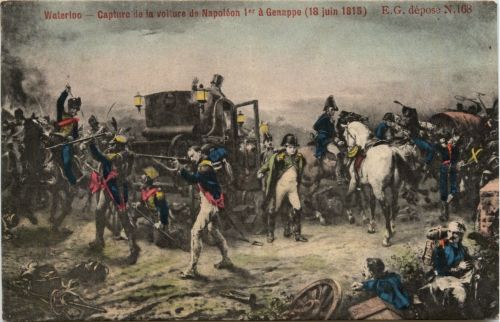 Waterloo - Capture de la voiture de Napoleon