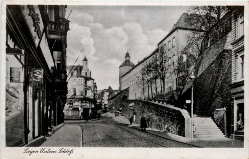 Siegen - Unteres Schloss- Feldpost - 3. Reich