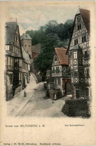 Gruss aus Miltenberg - Schnatterloch