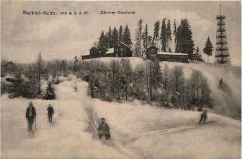 Bachtel Kulm im Winter