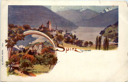 Spiez am Thunersee - Hotel Schonegg