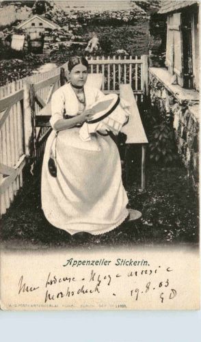 Appenzeller Stickerin