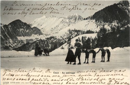 Caux - Au patinage