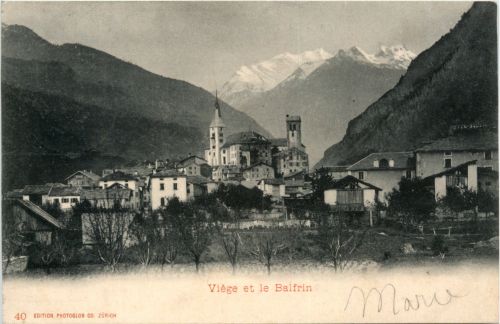 Viege et le Balfrin