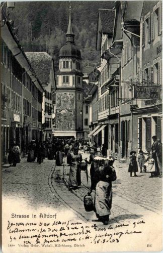 Strasse in Altdorf