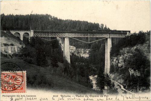 Vallorbe - Viaduc du Chemin de Fer