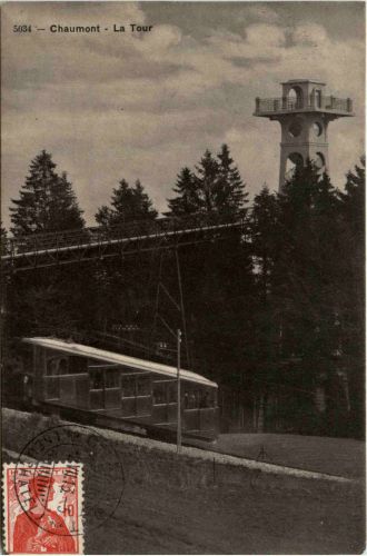 Chaumont - La Tour - Chemin de fer