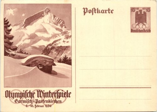Garmisch-Partenkirhcen - Olympische Spiele 1936