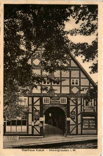 Himmighausen - Gasthaus Kukuk - Nieheim