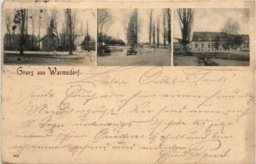 Gruss aus Warmsdorf - Güsten