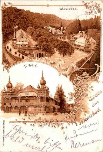 Alexisbad - Litho - Harzgerode