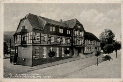 Güntersberge - Zur Harz Erholungsstätte Anhalt
