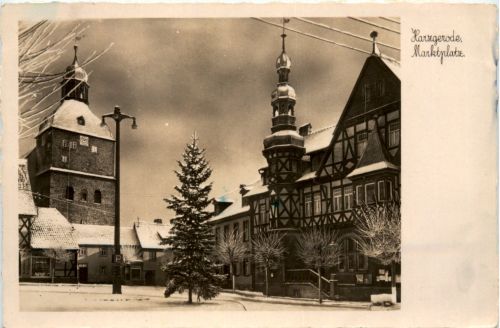 Harzgerode - Marktplatz