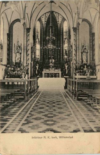 Willemstad - Interieur kerk