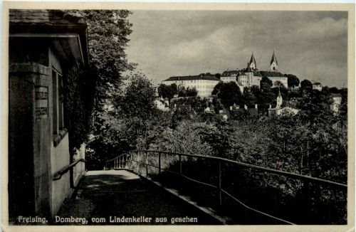 Freising, Domberg vom lindenkeller aus gesehen