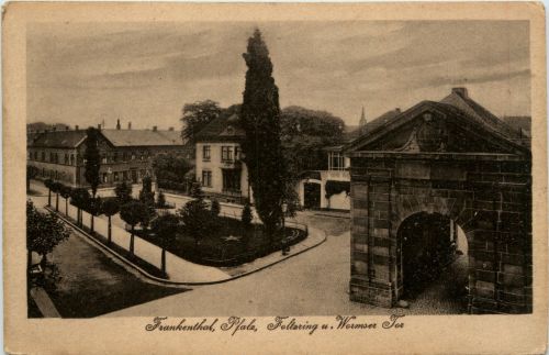 Frankenthal, Pfalz, Foltzring und Wormser Tor