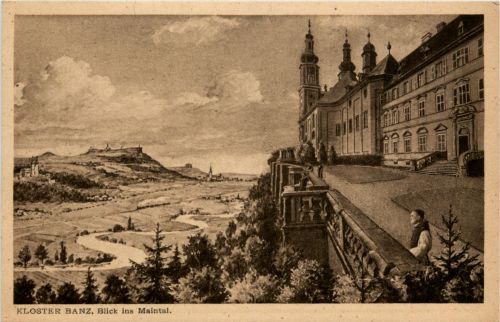 Kloster Banz, Blick ins Maintal