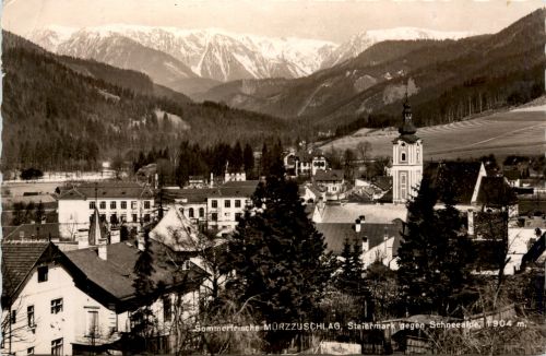 Sommerfrische Mürzzuschlag gegen Schneealpe