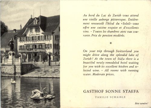 Gasthof Sonne Stäfa