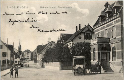 Sindelfingen - Bahnhof und Planiestrasse
